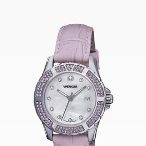 Wenger Ladies Sport Elegance Watch Lavender Band NWT